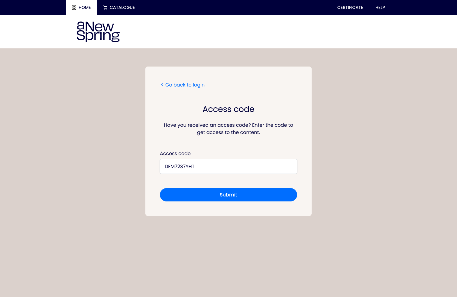 The new learner experience part 1 - The new login screen and the new ...