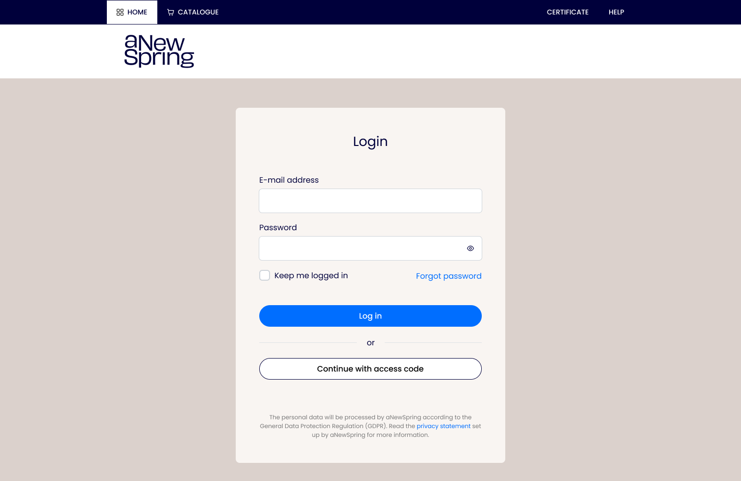 The new learner experience part 1 - The new login screen and the new ...
