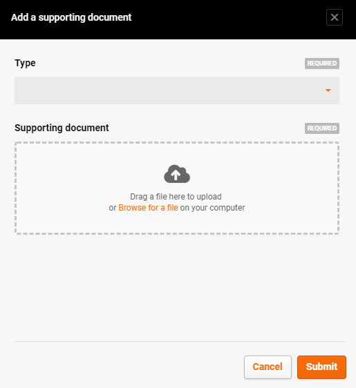 Documents supporting business identification