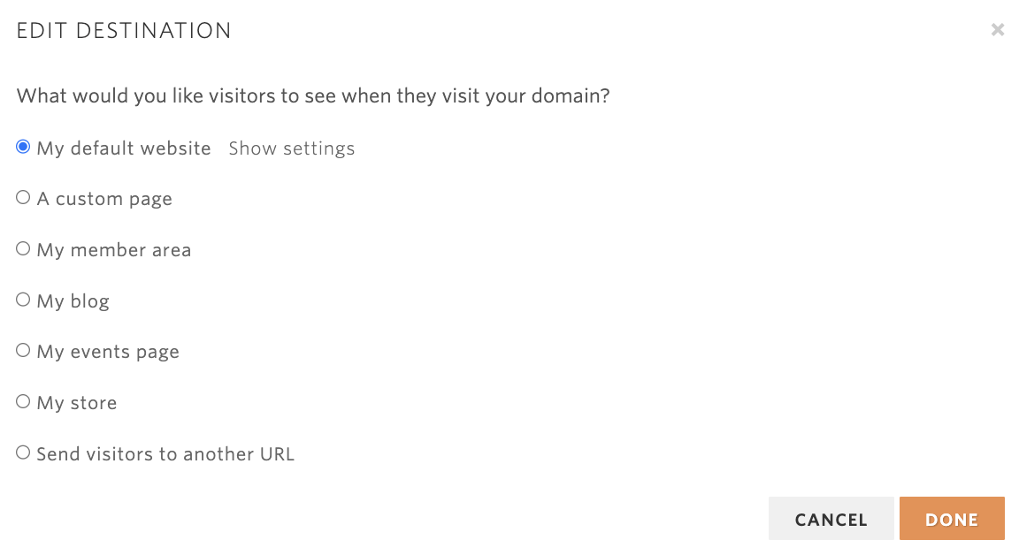 Using the Domain Manager