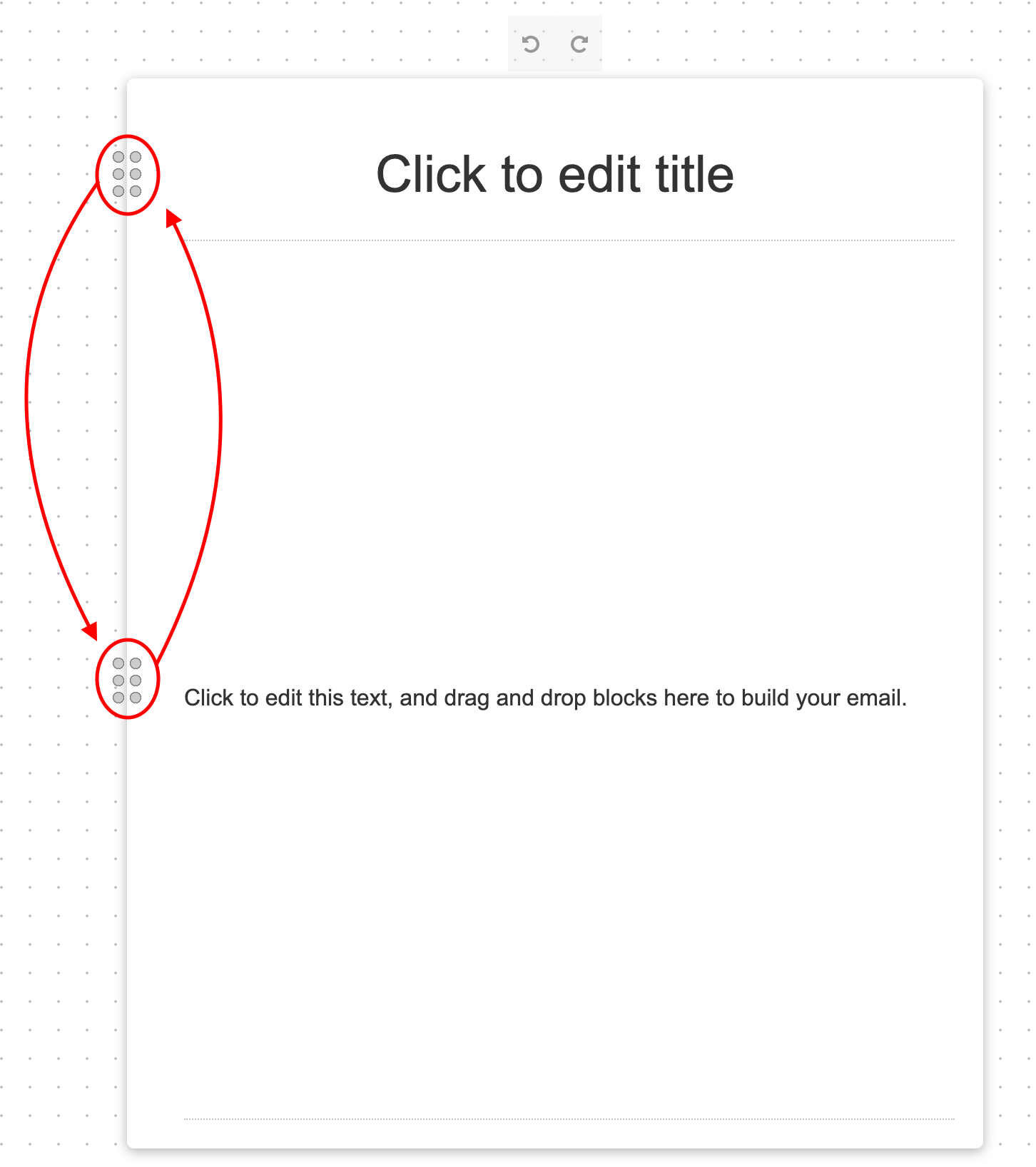 Custom Offsets Email The Email Builder