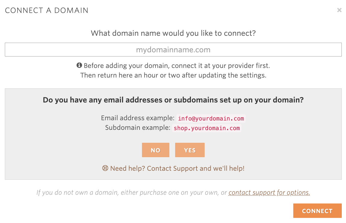 Using the Domain Manager