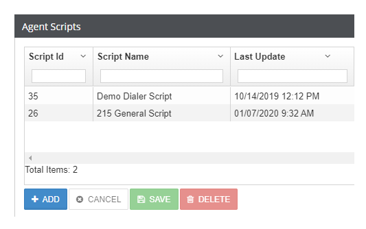 Contact Center Essentials Agent Scripts