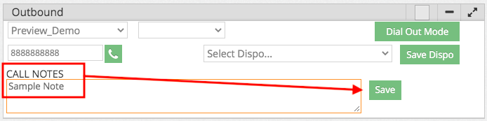 Contact Center Essentials Outbound Widget