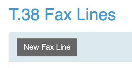 T.38 Fax Setup Procedure