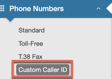 Custom Caller ID