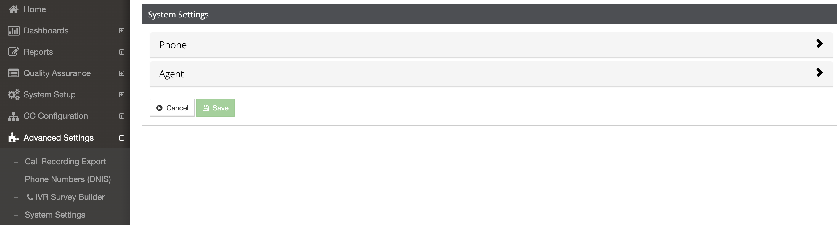 Contact Center Essentials Configuration