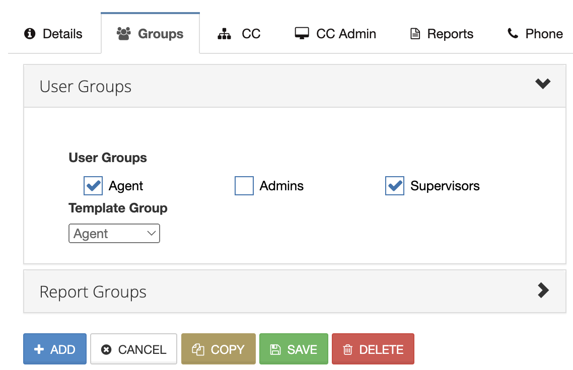 Contact Center Essentials Users