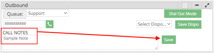Contact Center Essentials Outbound Widget
