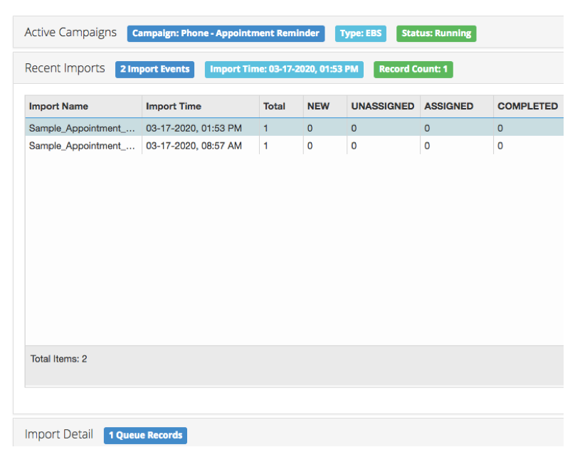 Contact Center Professional Dialer Queue