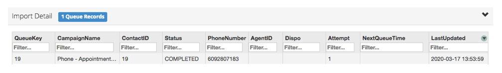 Contact Center Professional Dialer Queue