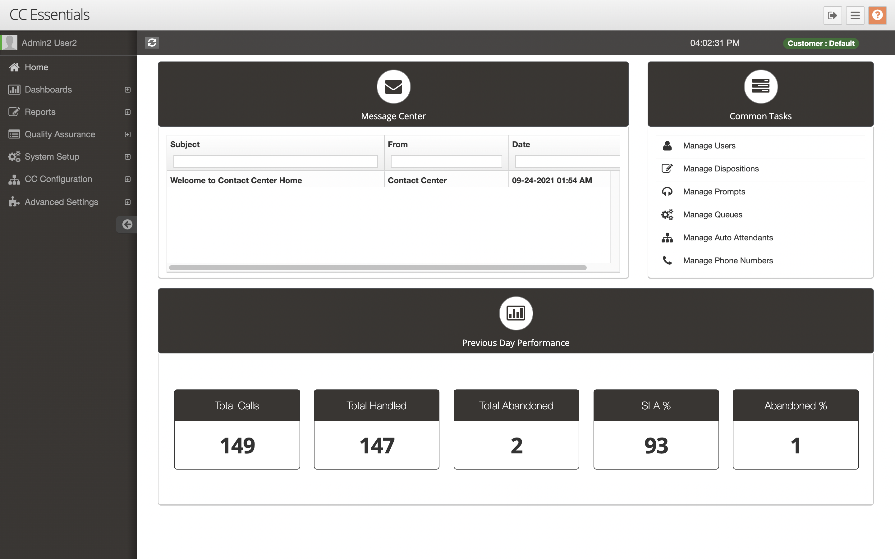 Navigating CoreNexa Contact Center Essentials