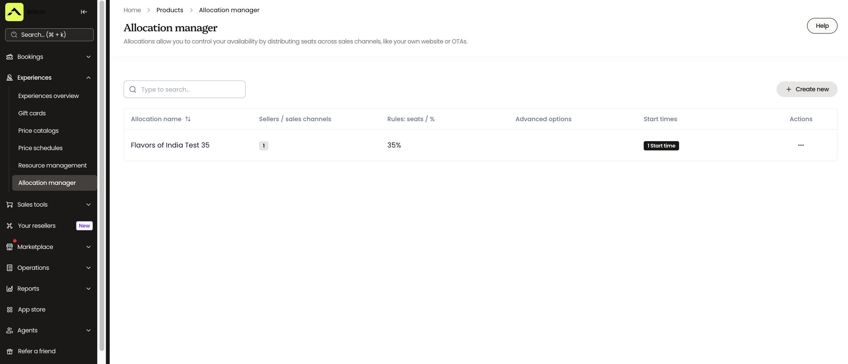 Allocation Manager