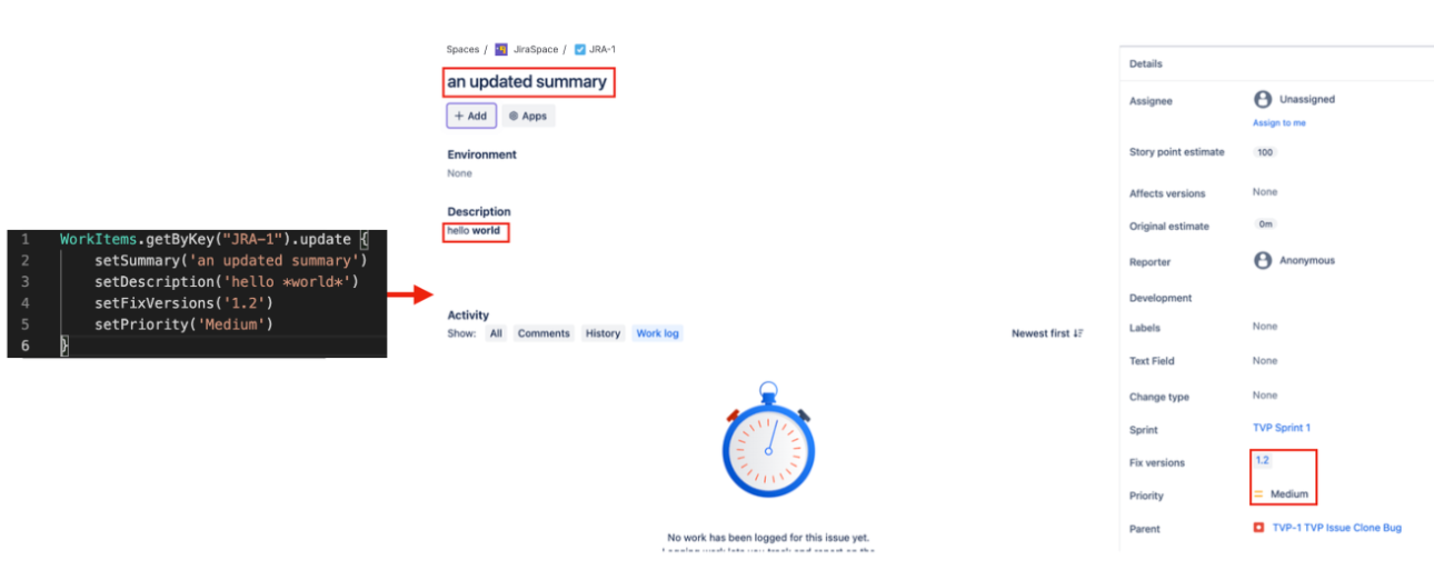 Use HAPI with Work Items